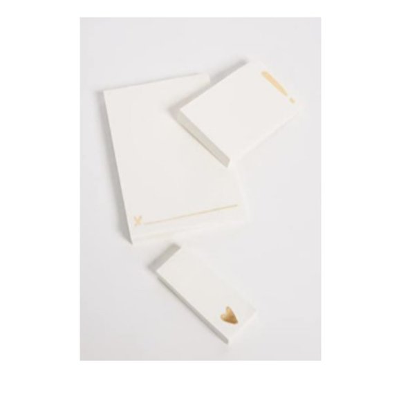 Kate Spade Gold & White Adhesive Note Set - Picture 5 of 6